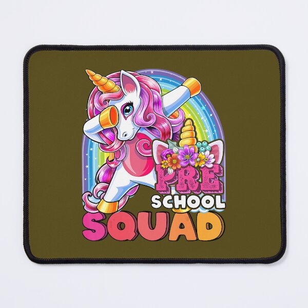 Item preview, Preschool Squad Dabbing Unicorn Back to School 	 	 	 	 designed and sold by wpoakvunome91.