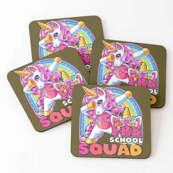 Item preview, Preschool Squad Dabbing Unicorn Back to School 	 	 	 	 designed and sold by wpoakvunome91.
