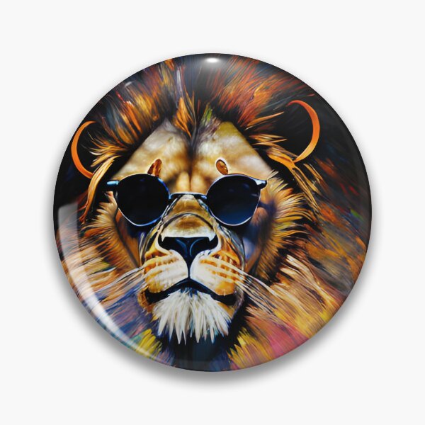 Item preview, Cool lion on sunglass designed and sold by DopeDesign111.