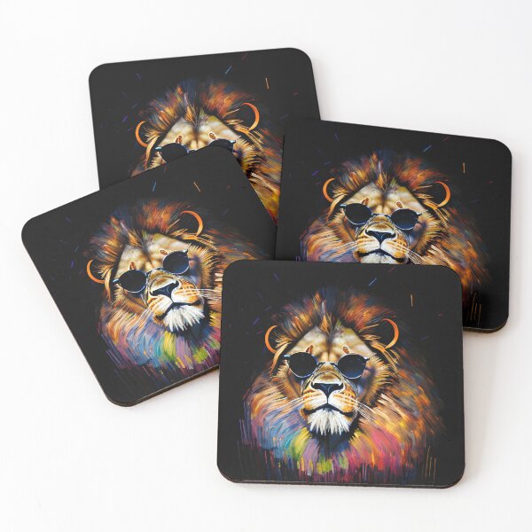 Item preview, Cool lion on sunglass designed and sold by DopeDesign111.