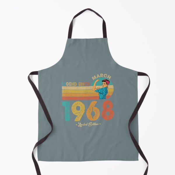 Item preview, 54th Birthday March 1968 Legend Since 1968 54 Years Old designed and sold by pxumdwnw22.