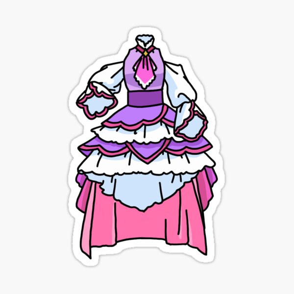 Cure Majesty Simplified Dress | Sticker