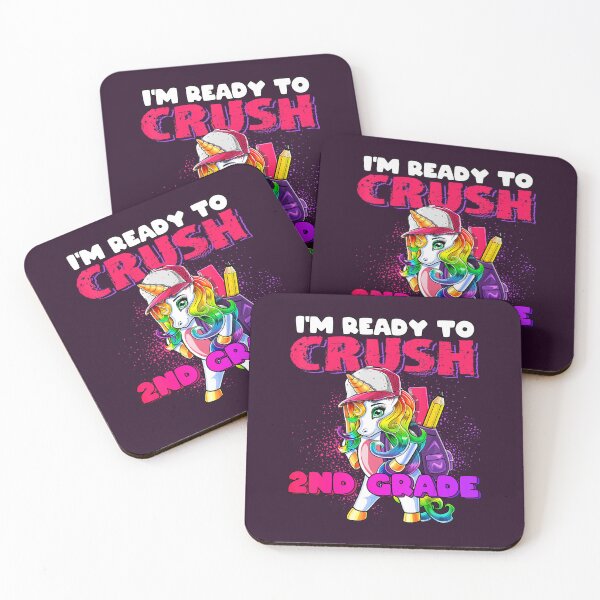 Item preview, Crush 2Nd Grade Unicorn Backpack Back To School 	  	 designed and sold by pyenfraduk21.