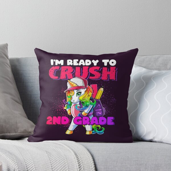 Item preview, Crush 2Nd Grade Unicorn Backpack Back To School 	  	 designed and sold by pyenfraduk21.