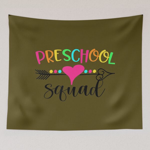 Item preview, Preschool Squad Hello Preschool Teacher Back To School 	 	 designed and sold by wpoakvunome91.
