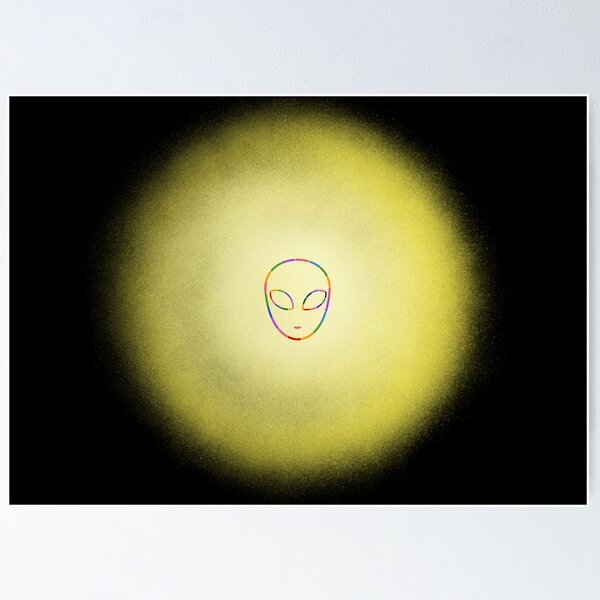 ET Glowing Orb Poster