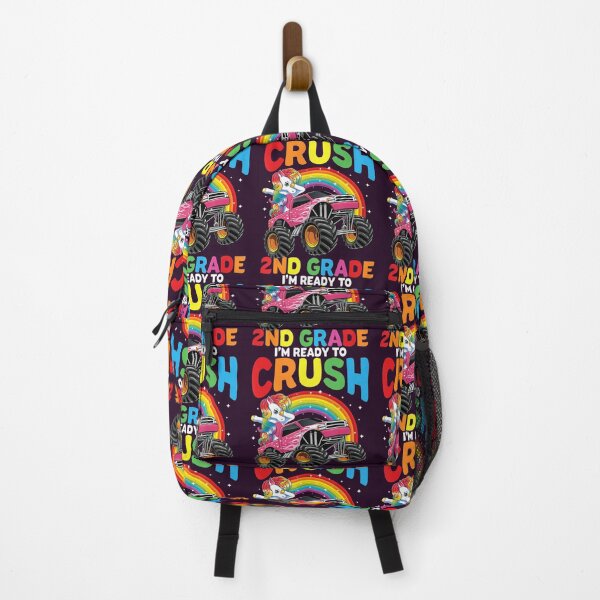Item preview, Crush 2Nd Grade Unicorn Monster Truck Back To School 	  	 designed and sold by pyenfraduk21.