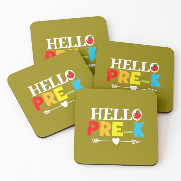 Item preview, Teacher Student Hello Pre-K Funny Back To School 	 	 designed and sold by tpjacizy9.