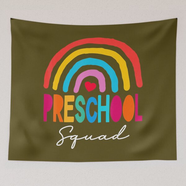 Item preview, Preschool Squad Teacher Back To School Daycare Appreciation  	 designed and sold by wpoakvunome91.