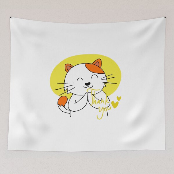 Item preview, Thankful Meow Shirts: Classic and Playful in Expressing Thanks designed and sold by Sirakan.