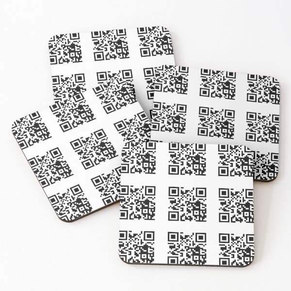 Item preview, Rickroll QR code STICKER PACK designed and sold by Kyiomi.