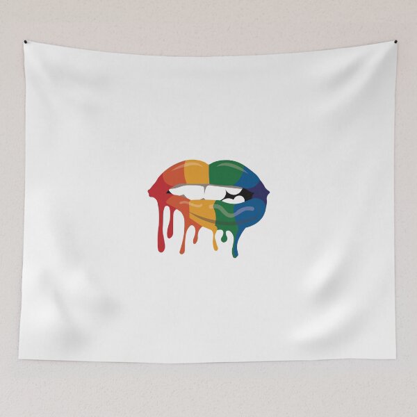 Item preview, Pride Love Lip Sticker car sticker simple art designed and sold by DiduWeer.
