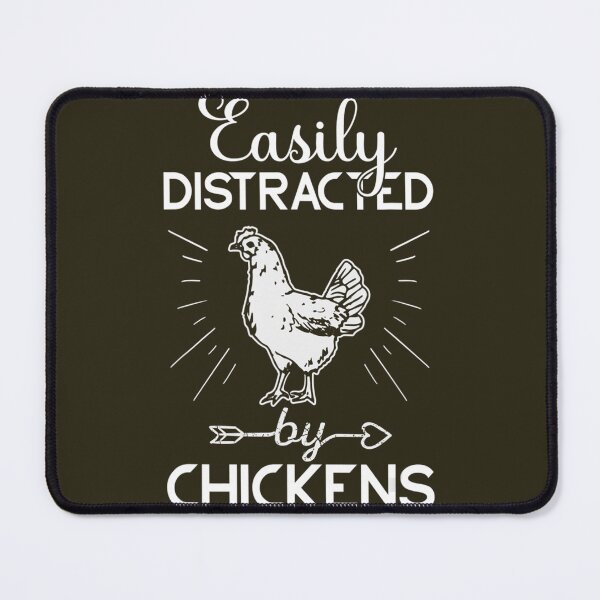 Item preview, Easily Distracted By Chickens Chicken Farmer designed and sold by vhnfhefbvtq71.