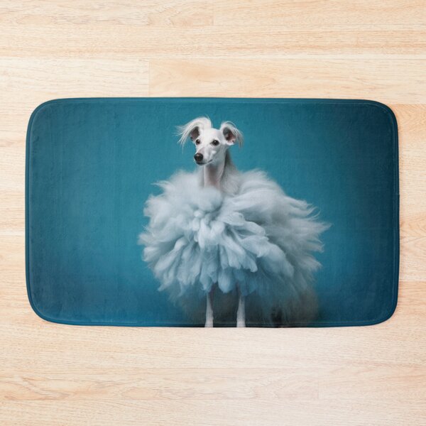 Item preview, Whippet in fluffy dress - lovely canine art designed and sold by DigitalArties.