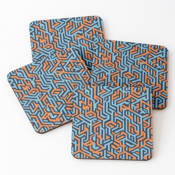 Item preview, Squarescape Fusion: Contemporary Geometric Marvel designed and sold by hmadan.
