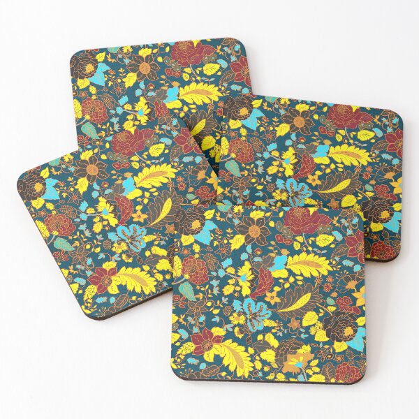 Item preview, roses primary colors designed and sold by Alessandro Remo Mazzoni Remotextiles.