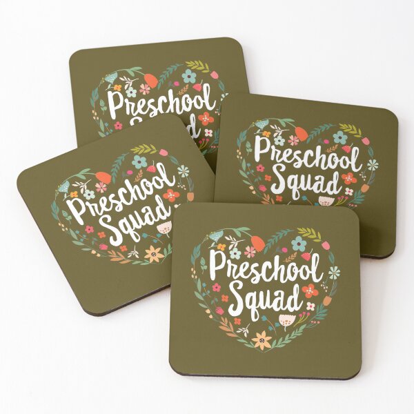 Item preview, Preschool Squad Teacher Back To School Daycare Appreciation  	 designed and sold by wpoakvunome91.