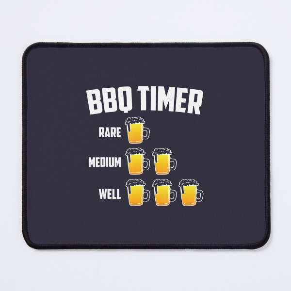 Item preview, BBQ Timer Beer Drinking Funny Grilling 		 designed and sold by qztqrowvy6.