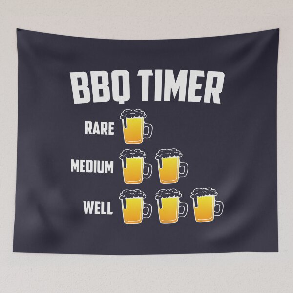 Item preview, BBQ Timer Beer Drinking Funny Grilling 		 designed and sold by qztqrowvy6.