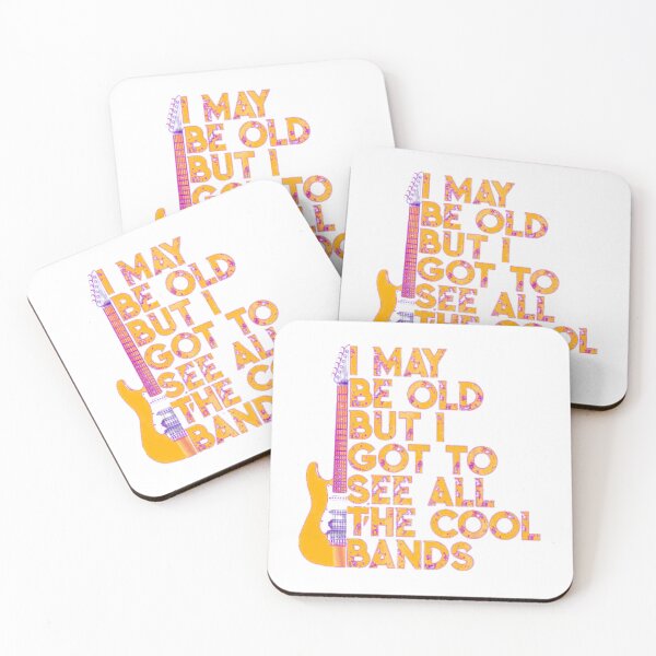 Item preview, I May Be Old But I Got To See All The Cool Bands    designed and sold by JustinHurwitz.