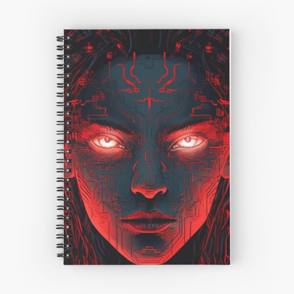 Item preview, Cypherpunk Evil Cyberpunk AI designed and sold by Nightarcade.