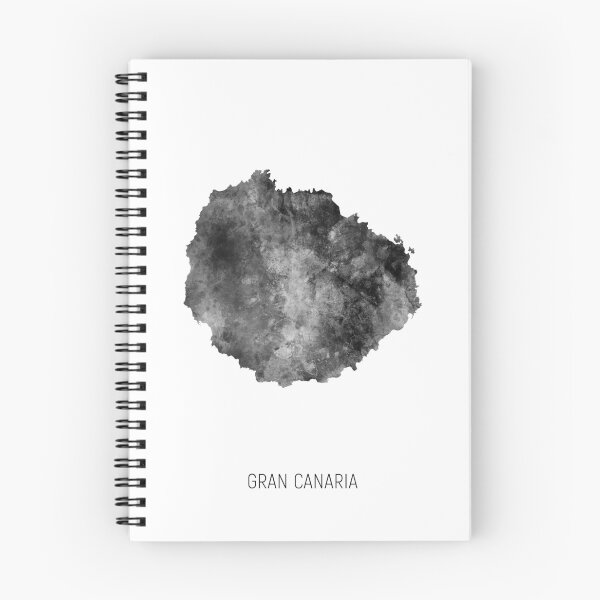 Item preview, Gran Canaria Watercolor Map designed and sold by ArtPrints.
