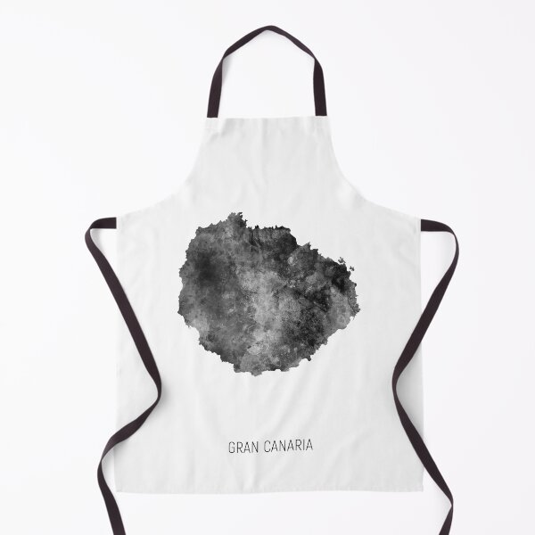 Item preview, Gran Canaria Watercolor Map designed and sold by ArtPrints.