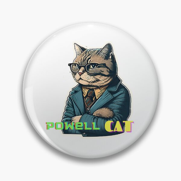 Item preview, Powell Cat Seriously Sticker  designed and sold by siaars-den.