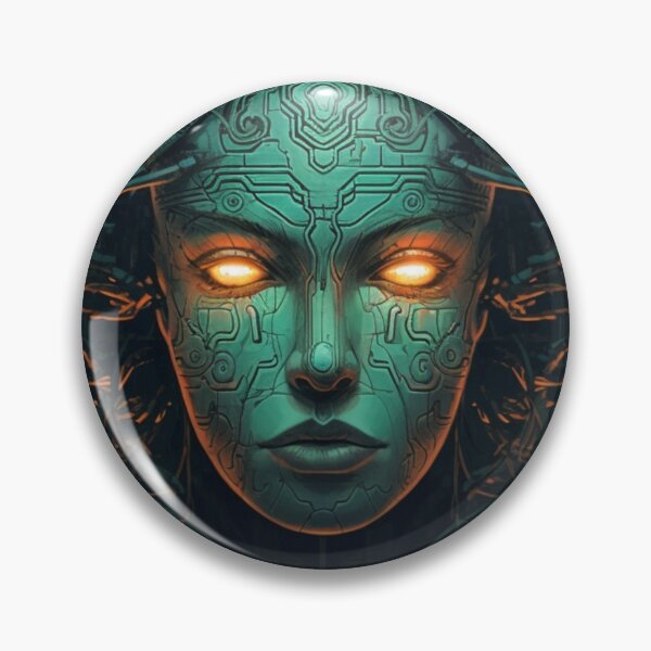 Aperçu de l'œuvre Cypherpunk Evil Cyberpunk AI Échec du système créée et vendue par Nightarcade.