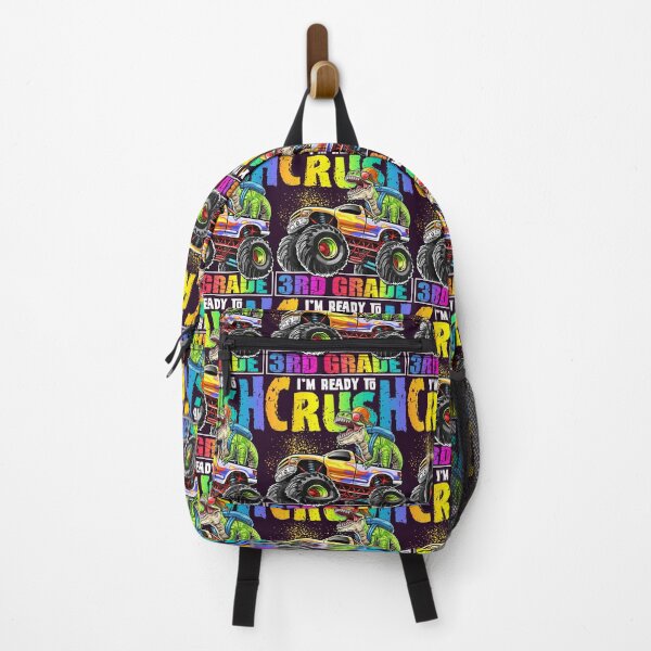 Item preview, Crush 3Rd Grade Dinosaur Monster Truck Back To School 	  	 designed and sold by pyenfraduk21.