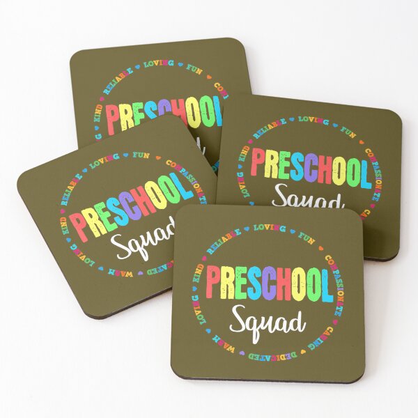Item preview, Preschool Squad Teacher Back To School Daycare Appreciation  	 designed and sold by wpoakvunome91.