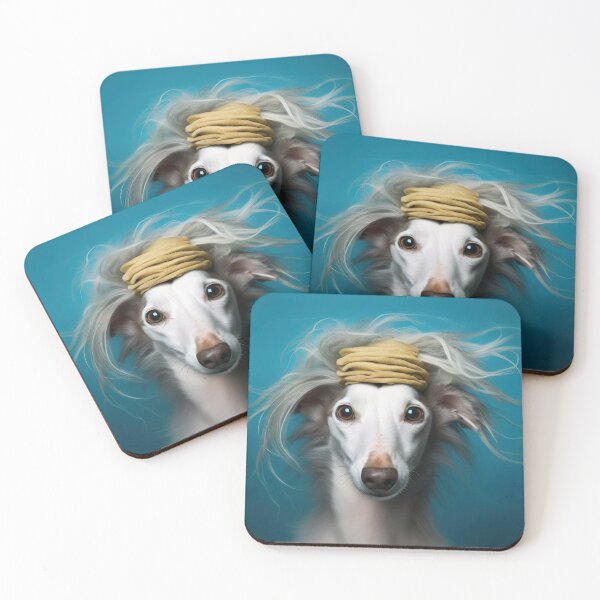 Item preview, Whippet Portrait Headband- Beautiful Canine Art designed and sold by DigitalArties.