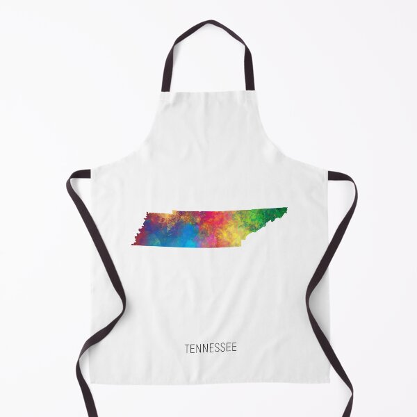 Item preview, Tennessee Watercolor Map designed and sold by ArtPrints.