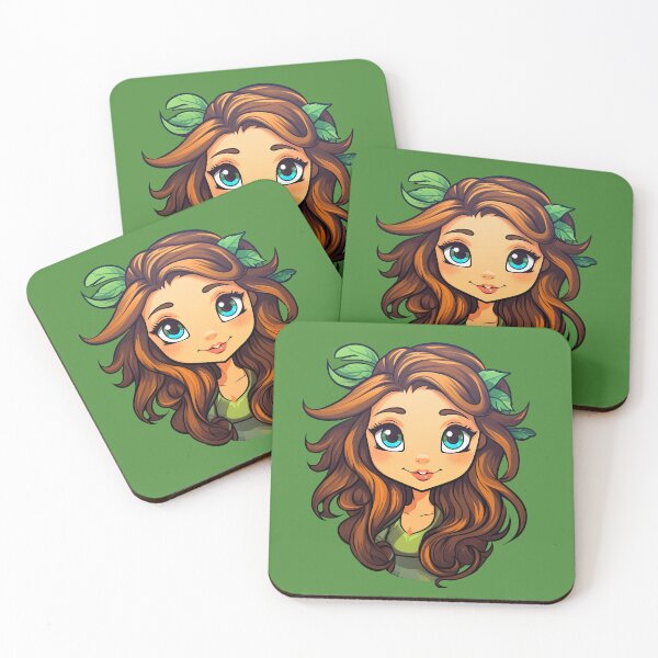 Item preview, LI Merx - Girl from the Woods / Toon designed and sold by Laticis Imagery.