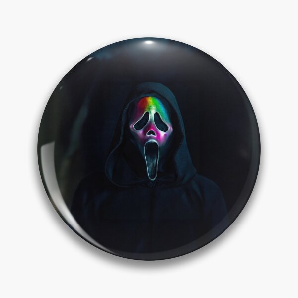 Artikelvorschau, Spectral Pride: Ghostface mit Pride-Maske entworfen und verkauft von Dreadfools.
