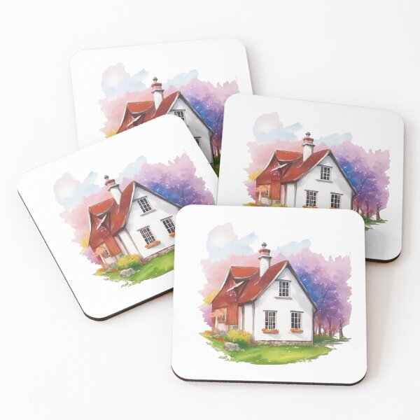 Item preview, Watercolor English country house style in Autumm designed and sold by Jayjaynaenae.