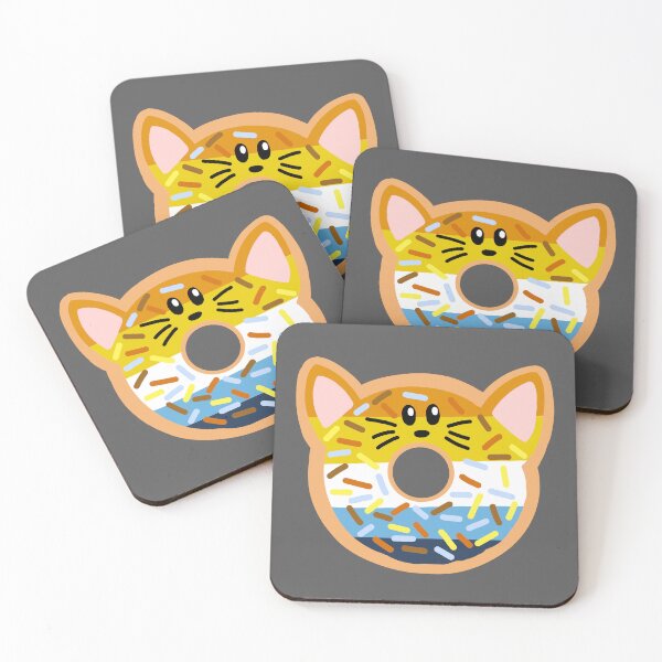 Item preview, Cute aroace pride cat donut designed and sold by charmednight.
