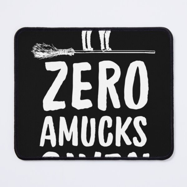 Item preview, Zero Amucks Given, Amuck Halloween Witches Cat  designed and sold by JamesShemwell4.