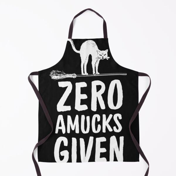 Item preview, Zero Amucks Given, Amuck Halloween Witches Cat  designed and sold by JamesShemwell4.