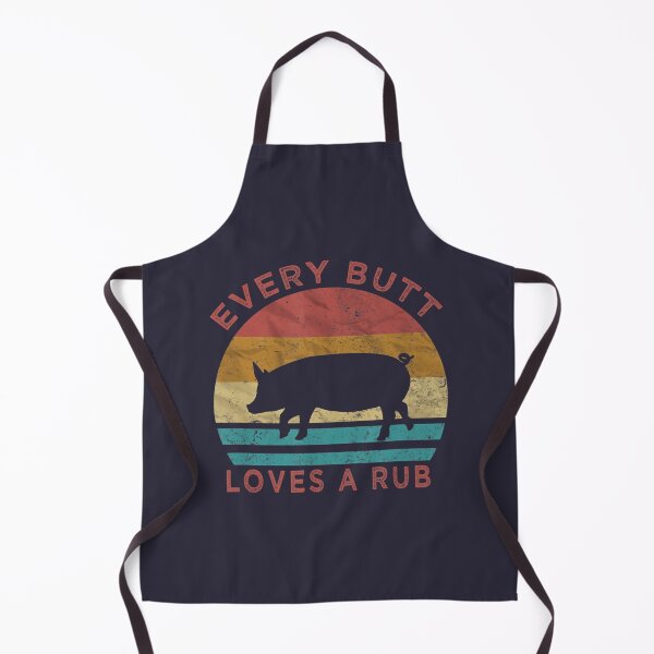 Item preview, BBQ, Every Butt Loves A Rub Pig Pork Meat Smoker Grill designed and sold by qztqrowvy6.