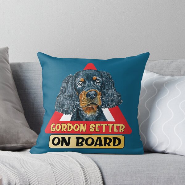 Item preview, Gordon Setter a bordo de la señal de tráfico designed and sold by rockwell-chiek.