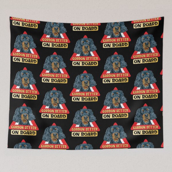 Item preview, Gordon Setter a bordo de la señal de tráfico designed and sold by rockwell-chiek.