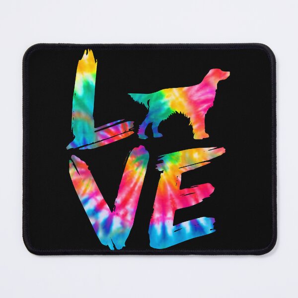 Item preview, Gordon Setter Dog Love Tie Dye Design designed and sold by rockwell-chiek.