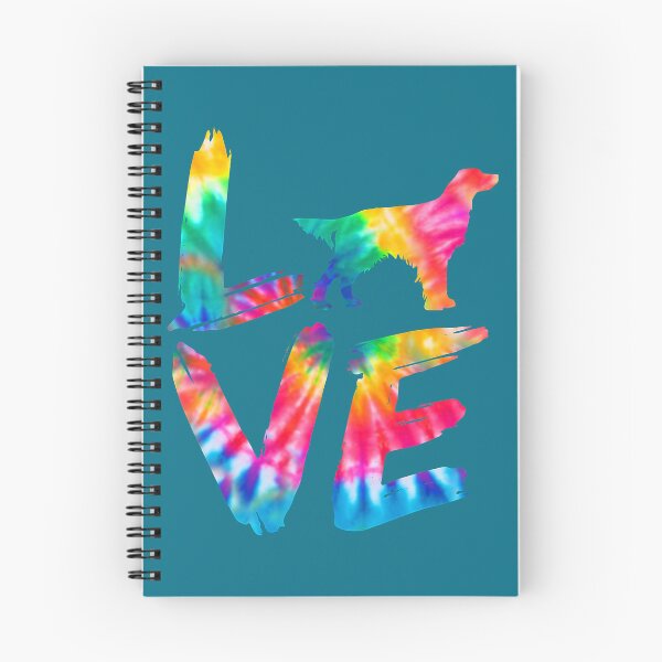 Artikelvorschau, Gordon Setter Dog Love Tie Dye Design entworfen und verkauft von rockwell-chiek.