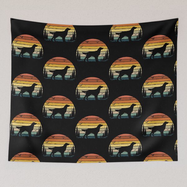 Item preview, Perro setter gordon retro vintage designed and sold by rockwell-chiek.