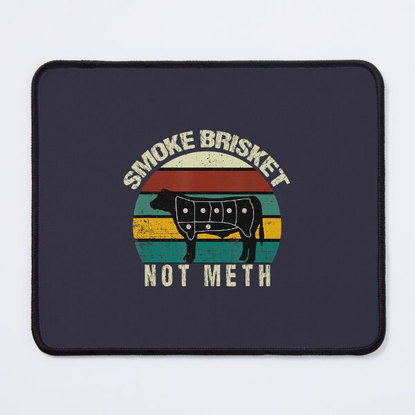 Item preview, BBQ, Retro Vintage - Smoke Brisket Not Meth Smoker Grilling 		 designed and sold by qztqrowvy6.