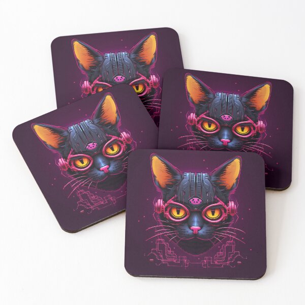 Item preview, Shadowy Meows designed and sold by meganstiferson.