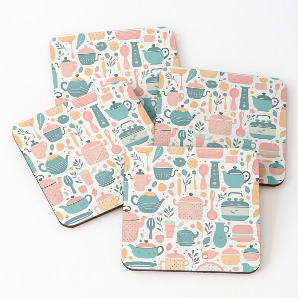 Item preview, Vibrant Utensil Pattern  designed and sold by Dreamy-Spirit.