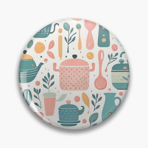 Item preview, Vibrant Utensil Pattern  designed and sold by Dreamy-Spirit.