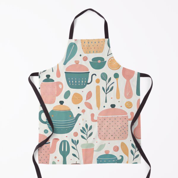 Item preview, Vibrant Utensil Pattern designed and sold by Dreamy-Spirit.